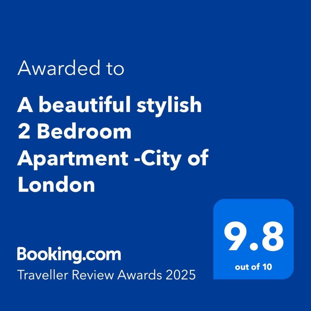 A Beautiful Stylish 2 Bedroom Apartment -City Of London Exterior photo